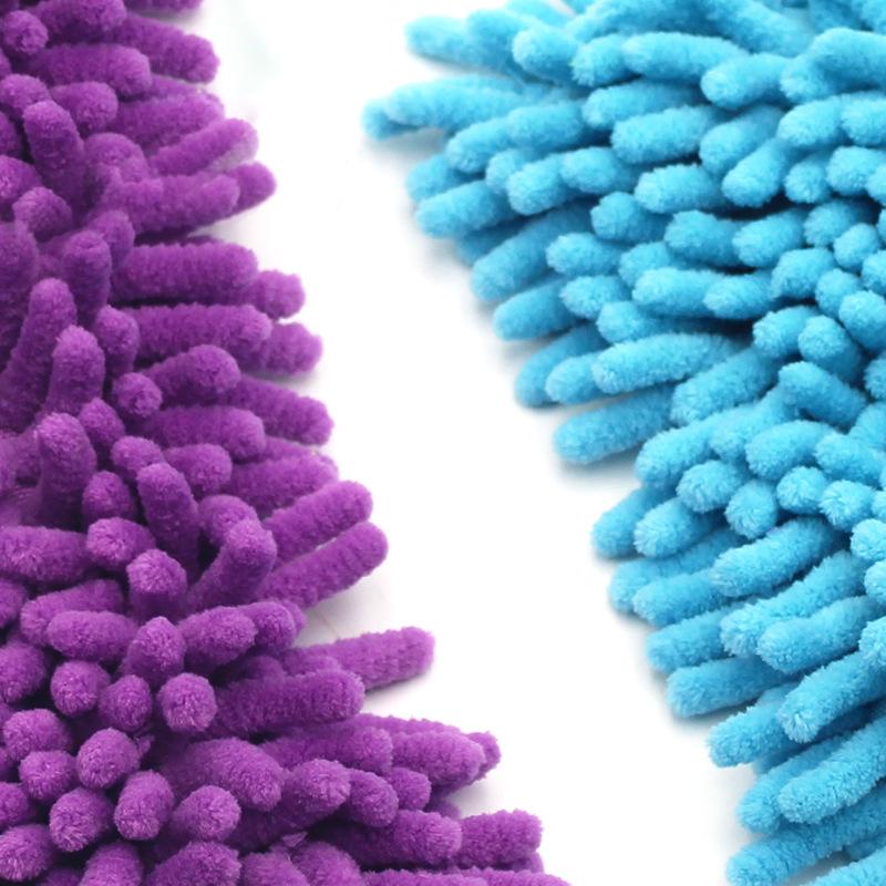 Rotatable adjustable triangular mop