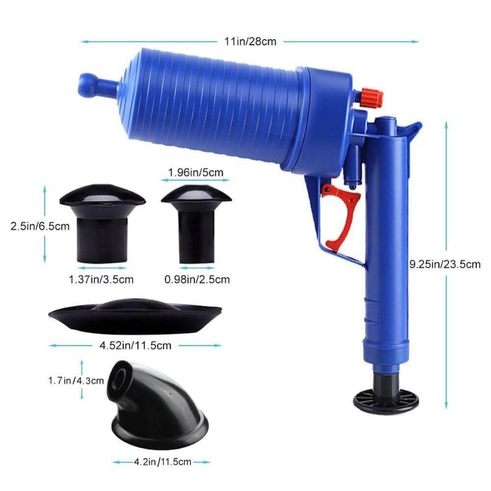 Air Pressure High Pressure Drain Cleaner